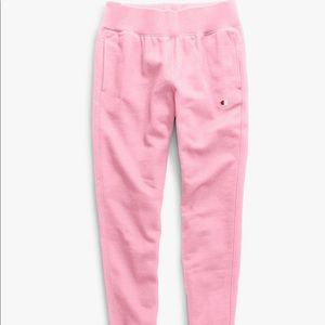 CHAMPION Reverse Weave Pink Joggers